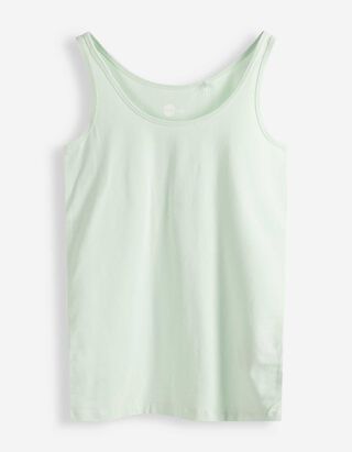Top sans manches - Teneur en stretch - Vert clair