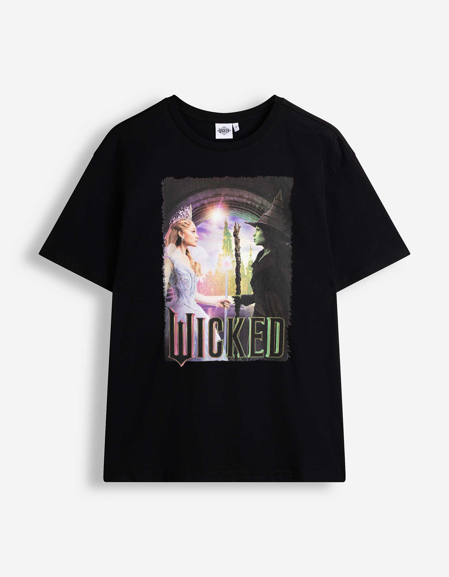 T-shirt - Wicked - Zwart