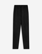 Leggings - Elastischer Bund - schwarz