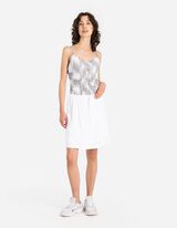 Top cropped - Slim Fit - grigio