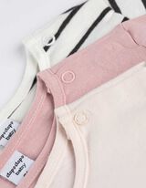 Marškinėliai ilgomis rankovėmis - pakuotė po 3 vnt