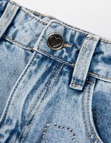 Jeans - Weites Bein - hellblau