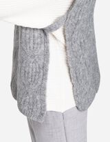 Slipover - Vlnen&yacute; vzhľad - seda