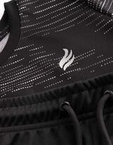 Souprava trička a kalhot - Potisk po cel&eacute; plo&scaron;e - Čern&aacute;