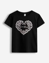 T-shirt - Impression avant - Noir