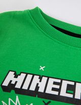 Sweatshirt - Minecraft - grün