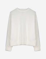 Sweatshirt - Modaal - wit