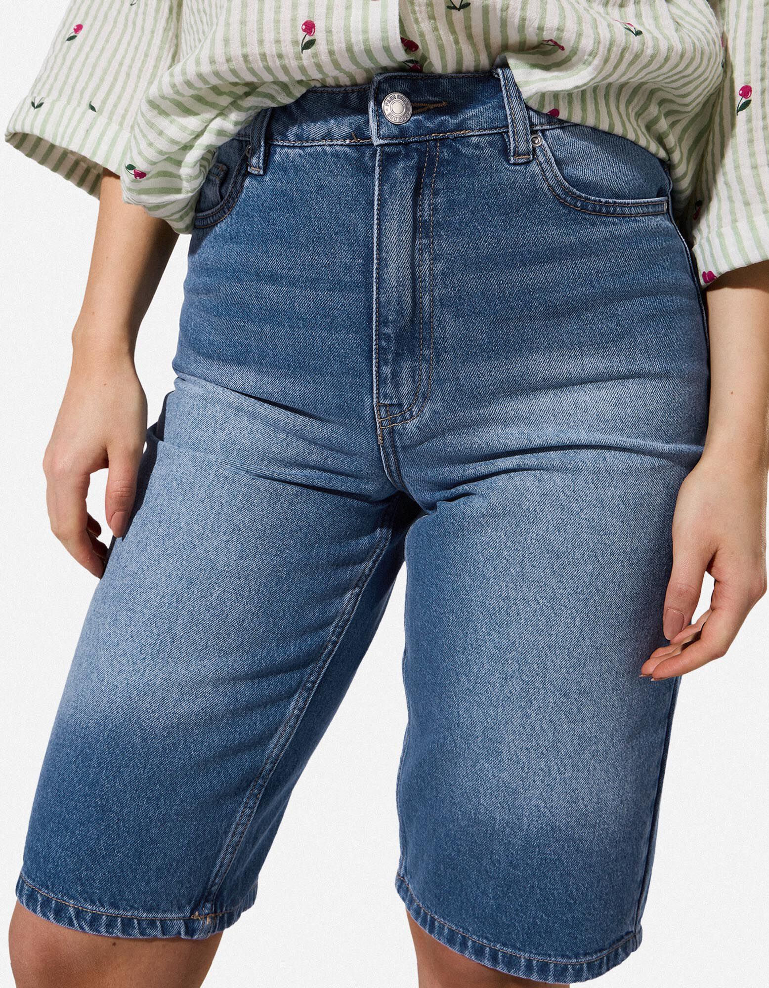Bermuda  - Regular Fit - blau