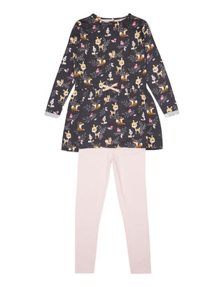 M&auml;dchen Kleid und Leggings im Set