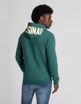 Džemperis - &bdquo;Oversized&ldquo; stiliaus - tamsiai zalias