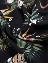 Košile - Potisk po celé ploše - cerná