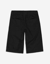 Bermuda nadr&aacute;g  - Laza fazon - fekete