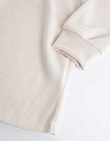 Rochie - Șnur la nivelul taliei - Bej