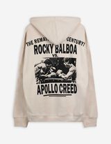 Hoodie - Rocky - wit