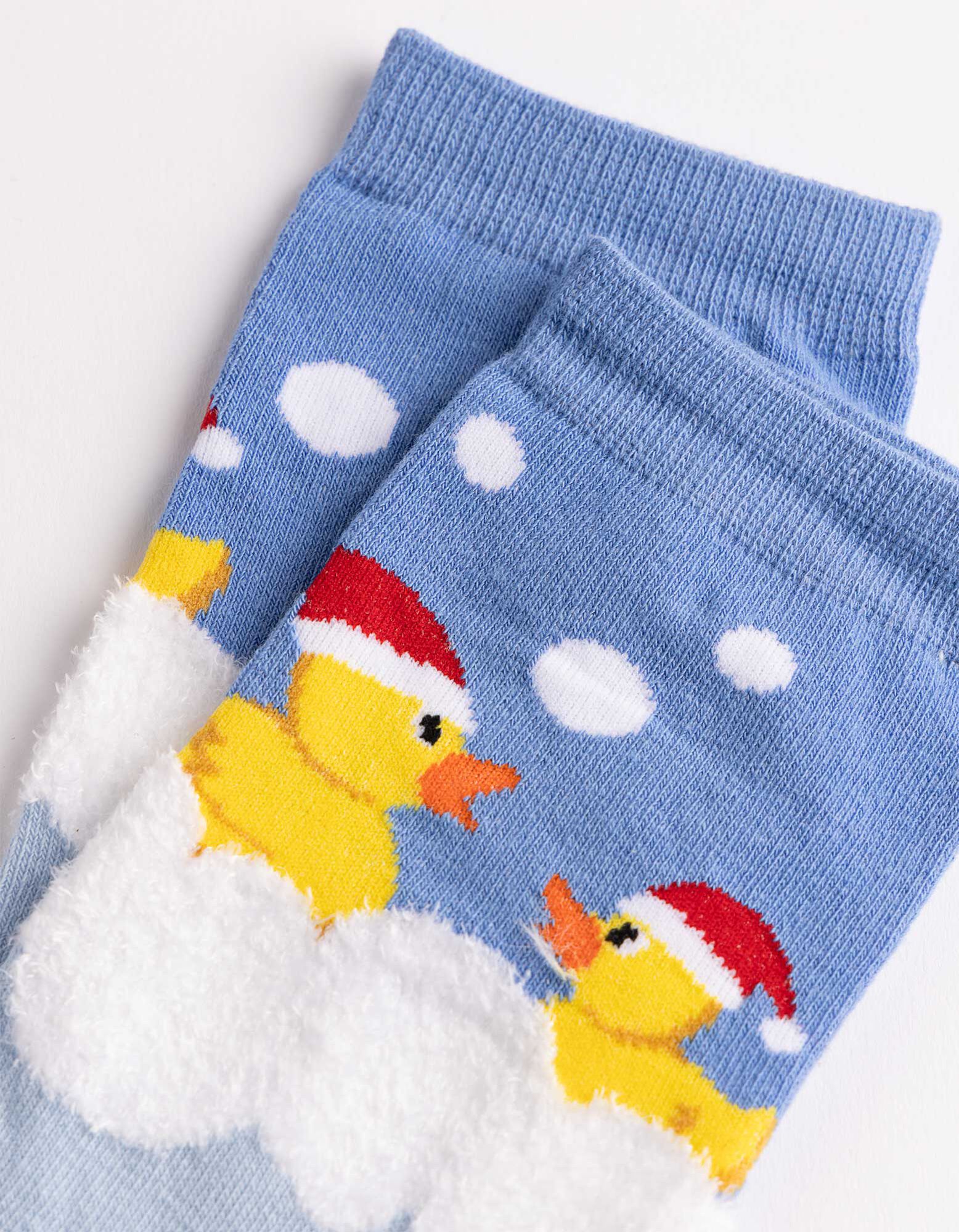 Socken - gemustert - blau
