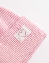 M&uuml;tze - Gerippt - rosa