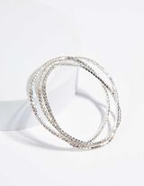 Armband - Set van 3 - zilver