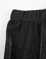 Palazzo kelnės - Blizgus audinys - juodas