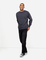 Felpa - Vestibilit&agrave; comoda - grigio scuro