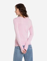 Trui - LENZING™ ECOVERO™ - roze