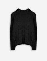 Strickpullover - Rollkragen