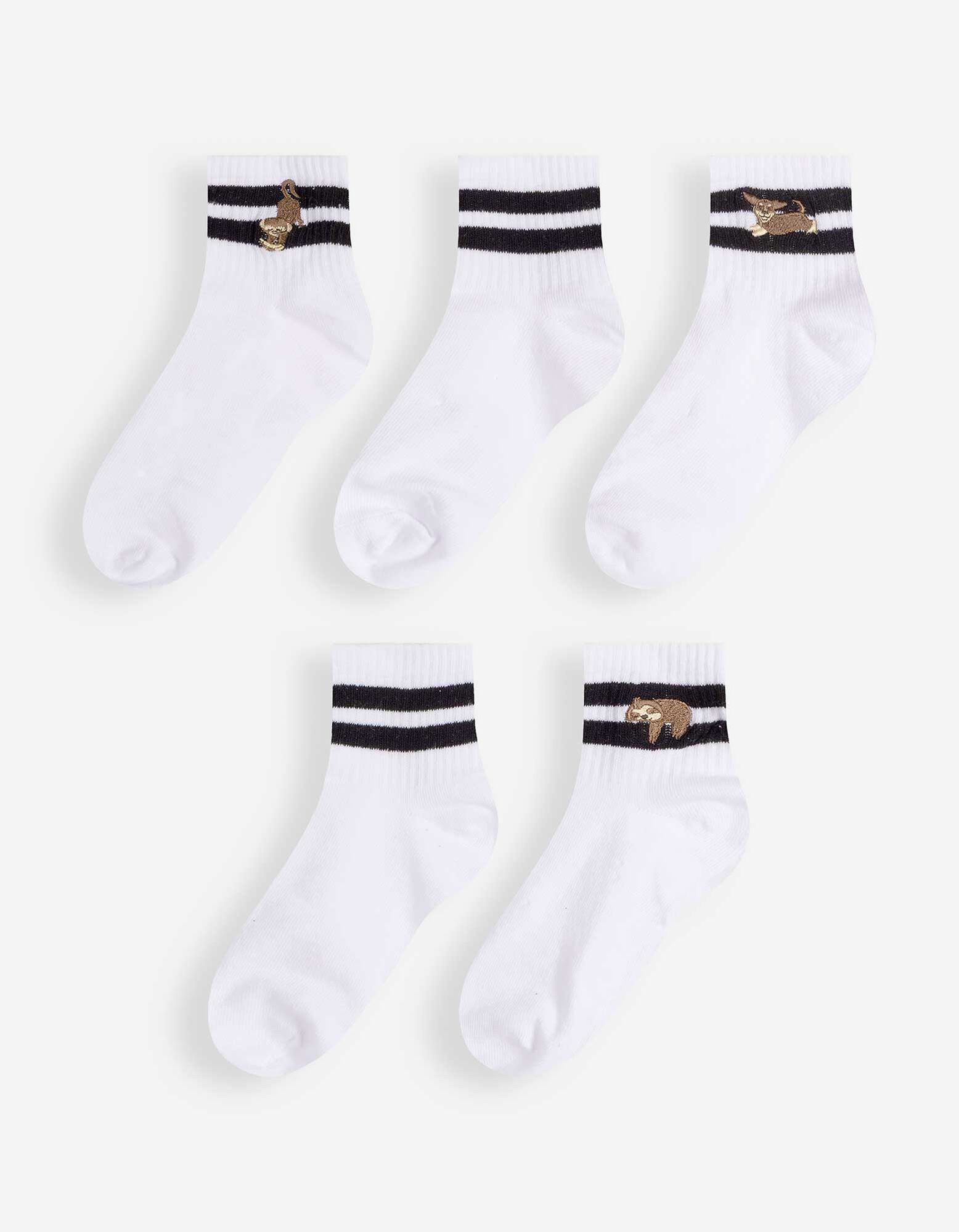 Tennissocken - 5er-Pack