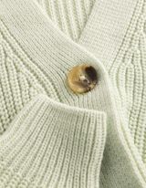 Strickjacke - Strick - hellgr&uuml;n