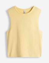 Stricktop - Feinstrick - hellgelb