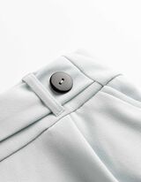 Pantalon - Fermeture &eacute;lastique - Bleu clair