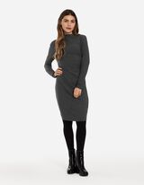 Haljina - Ravan kroj - crno