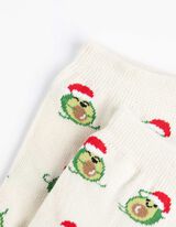 Socken - Christmas - hellgrau