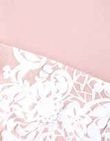 Manches ballon - ros&eacute; tendre 
