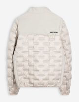 Jacke - Stehkragen - beige