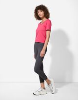 Leggings - Gerippt - dunkelgrau