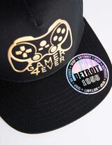 Basecap - Wandleuchte - schwarz