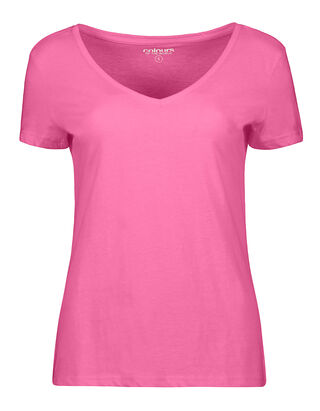 Damen T-Shirt mit V-Ausschnitt
