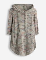 Hoodie - 3/4-mouwen - groen