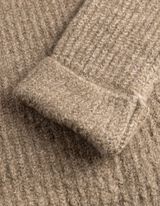 Trui - Mouwen met vaste omslag - Beige
