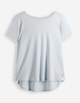 T-shirt - Ademend - Lichtblauw