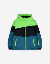 Skijacke - Color-Blocking - grün