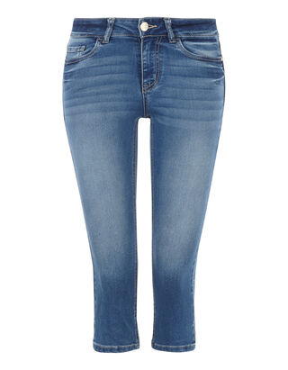 Damen Jeggings mit Nietenbesatz