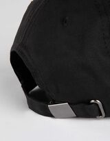 Baseballpet - Individueel instelbaar - zwart