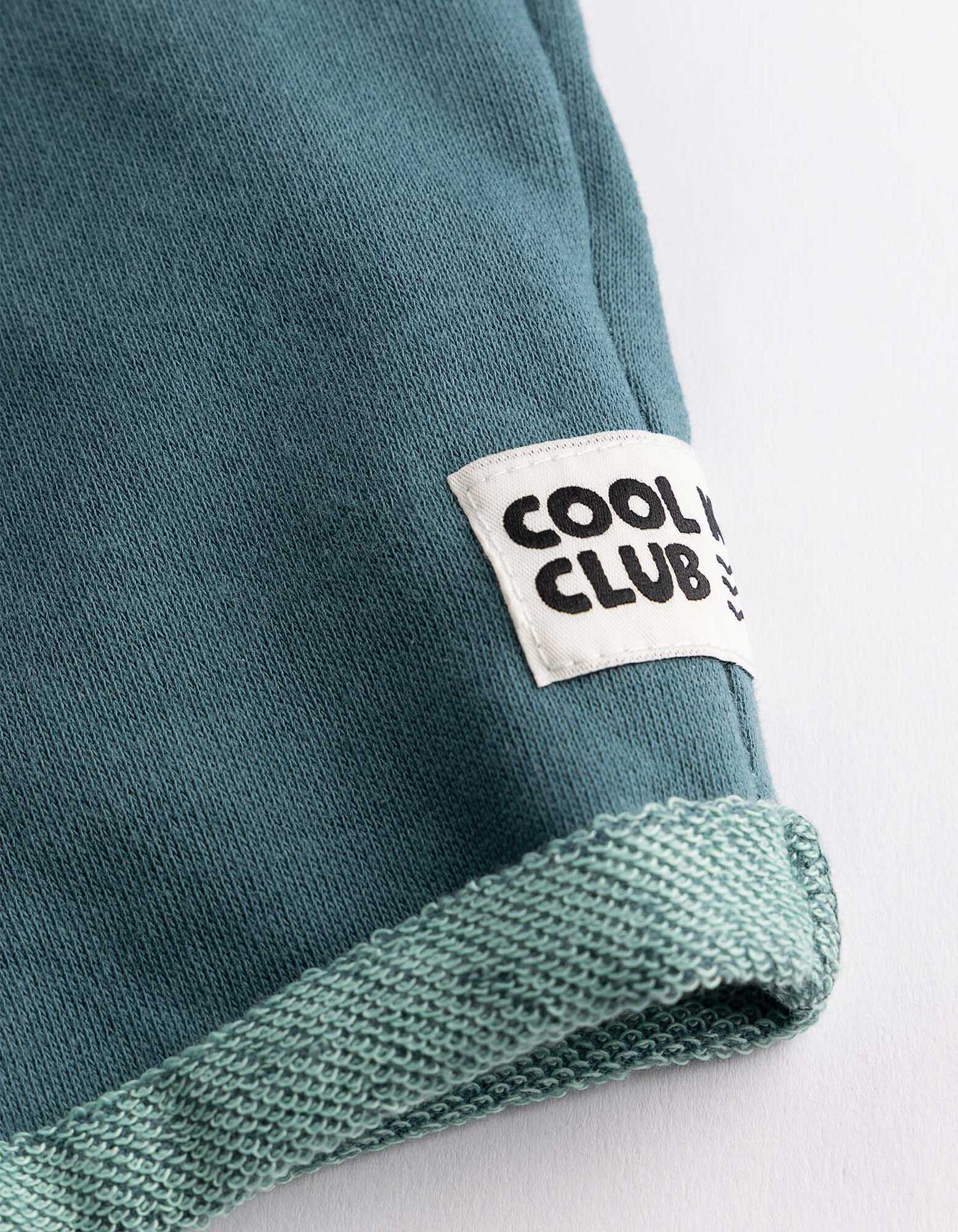Shorts - Fixierter Beinumschlag - blau