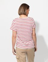 Majica kratkih rukava - vezivanje - crvena