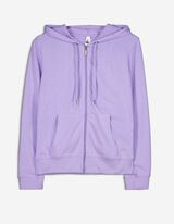 Felpa aperta - Cappuccio con coulisse - lill