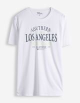 T-Shirt - Print - wei&szlig;