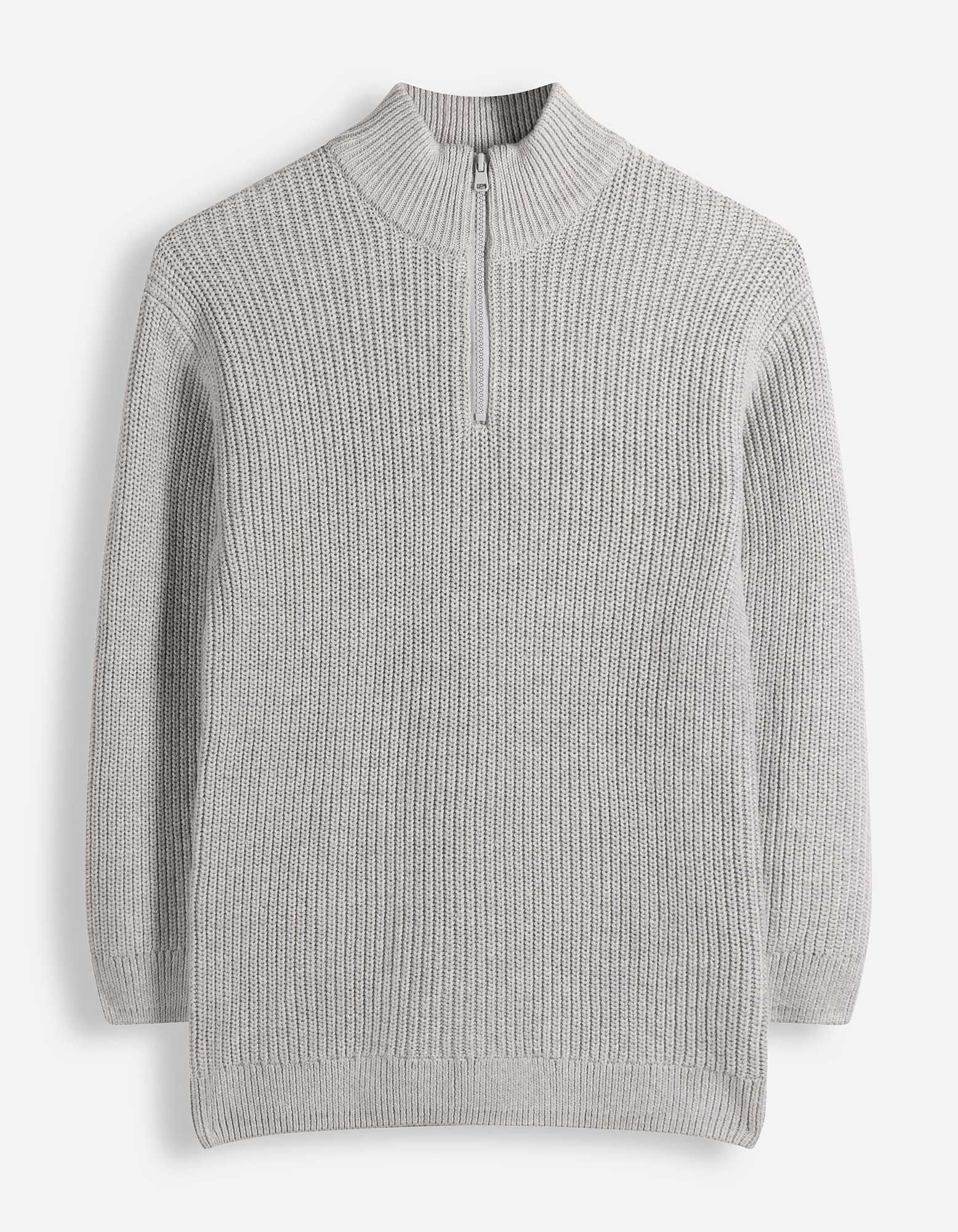 Troyer - Oversized fit - Lichtgrijs