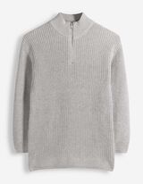 Troyer - Oversized fit - Lichtgrijs