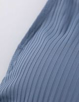 Bikinitop - einfarbig - blau