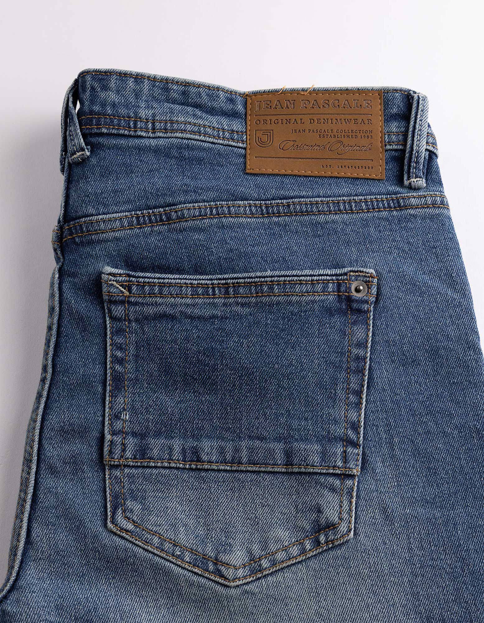 Straight Fit - blau